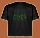 Cocaine Molecule Shirt