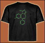 Xanax Molecule Shirt